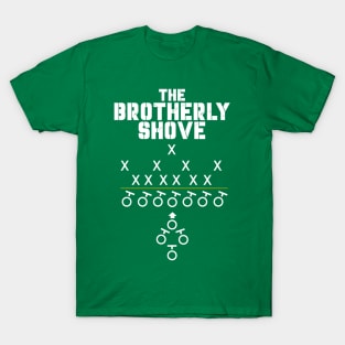 Brotherly Shove Philadelphia Green T-Shirt